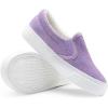 imageToandon Toddler Girls Kids Sparkle Slip On Sneakers Loafers Age 210Glitter Purple