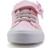 imageToandonToddler Kids Sneakers Sparkle Fashion Glitter Sequins Canvas ShoesButterflypink Strap