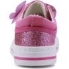 imageToandonToddler Kids Sneakers Sparkle Fashion Glitter Sequins Canvas ShoesButterflypurple Strap