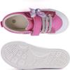 imageToandonToddler Kids Sneakers Sparkle Fashion Glitter Sequins Canvas ShoesButterflypurple Strap