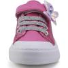 imageToandonToddler Kids Sneakers Sparkle Fashion Glitter Sequins Canvas ShoesButterflypurple Strap