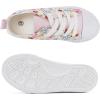 imageToandonToddler Kids Sneakers Sparkle Fashion Glitter Sequins Canvas ShoesFlower Pink