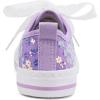 imageToandonToddler Kids Sneakers Sparkle Fashion Glitter Sequins Canvas ShoesSequins Flower Purple