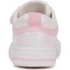 imageToandonToddler Kids Sneakers Sparkle Fashion Glitter Sequins Canvas ShoesWhite Strap