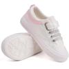 imageToandonToddler Kids Sneakers Sparkle Fashion Glitter Sequins Canvas ShoesWhite Strap