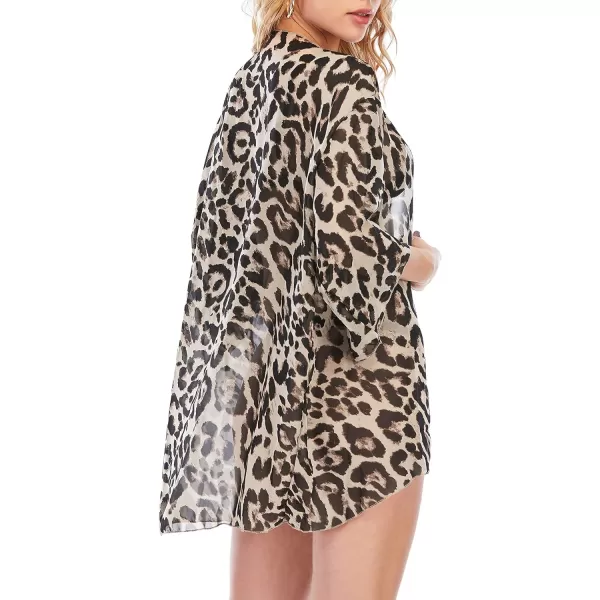 Zando Womens Floral Kimono Cover Ups Short Sleeve Kimono Cardigans Casual Shawl Cardigan Loose Open Front Kimono Tops