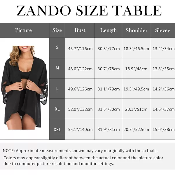 Zando Womens Floral Kimono Cover Ups Short Sleeve Kimono Cardigans Casual Shawl Cardigan Loose Open Front Kimono Tops