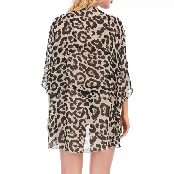 Zando Womens Floral Kimono Cover Ups Short Sleeve Kimono Cardigans Casual Shawl Cardigan Loose Open Front Kimono Tops