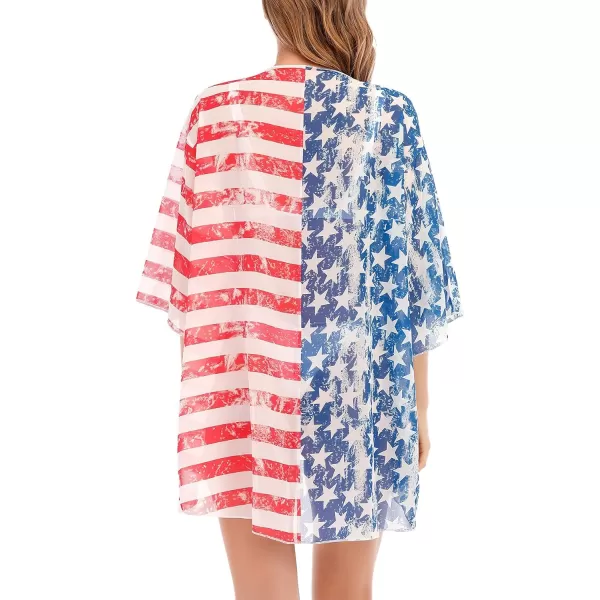 Zando Womens Floral Kimono Cover Ups Short Sleeve Kimono Cardigans Casual Shawl Cardigan Loose Open Front Kimono Tops