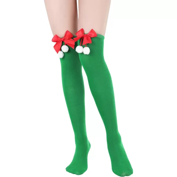 Zando Womens Stripes Thin Tube Socks Thigh High Tights Over Knee Socks Casual Knee High Stockings Striped Thigh Highs