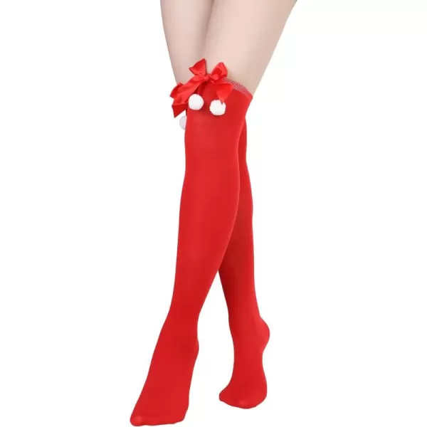 Zando Womens Stripes Thin Tube Socks Thigh High Tights Over Knee Socks Casual Knee High Stockings Striped Thigh Highs
