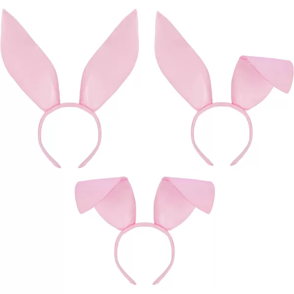 Zando Womens Bunny Costume Set - Rabbit Ears Headband Collar Bow Tie Cuffs Bunny Tail for Easter Halloween Party Accessories