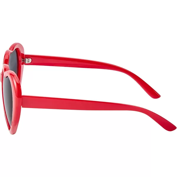 Zando Rhinestone Heart Sunglasses for Women Rimless Transparent Heart Shaped Sunglasses Colorful Heart Glasses Party