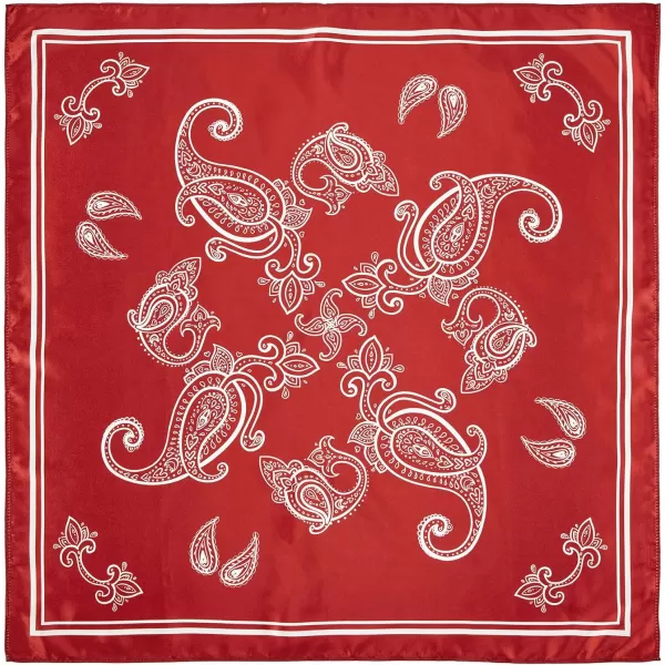 Zando Silk Feeling Scarf Square Chiffon Scarf Solid Color Bandanas Retro Scarfs for Women Neck Scarf Purse Scarf