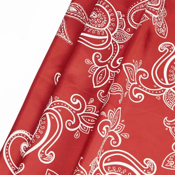 Zando Silk Feeling Scarf Square Chiffon Scarf Solid Color Bandanas Retro Scarfs for Women Neck Scarf Purse Scarf