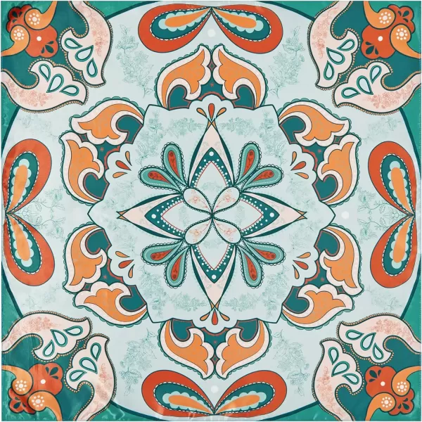 Zando Silk Feeling Scarf Square Chiffon Scarf Solid Color Bandanas Retro Scarfs for Women Neck Scarf Purse Scarf