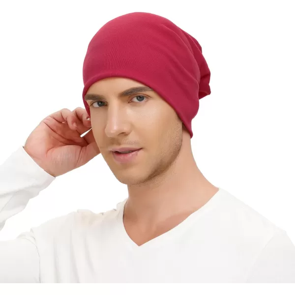 Zando Mens Beanie Cotton Beanies Skull Cap Slouchy Beanie Running Hat Lightweight Hip Hop Dwarf Hat Beanie Hat for Women