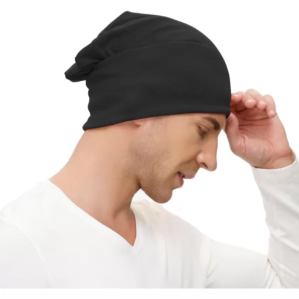 Zando Mens Beanie Cotton Beanies Skull Cap Slouchy Beanie Running Hat Lightweight Hip Hop Dwarf Hat Beanie Hat for Women