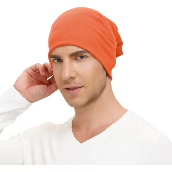 Zando Mens Beanie Cotton Beanies Skull Cap Slouchy Beanie Running Hat Lightweight Hip Hop Dwarf Hat Beanie Hat for Women