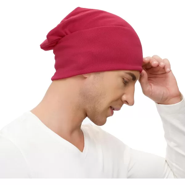 Zando Mens Beanie Cotton Beanies Skull Cap Slouchy Beanie Running Hat Lightweight Hip Hop Dwarf Hat Beanie Hat for Women