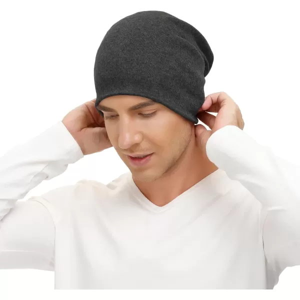 Zando Mens Beanie Cotton Beanies Skull Cap Slouchy Beanie Running Hat Lightweight Hip Hop Dwarf Hat Beanie Hat for Women