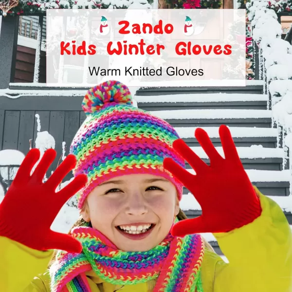 Zando Winter Warm Magic Gloves Soft Magic Knit Gloves Cosplay Gloves Winter Gloves Kids Gloves for Baby Boys Girls