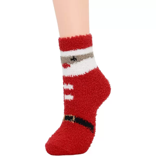 Zando Womens Soft Fuzzy Socks Thick Winter Fluffy Socks Cozy Warm Socks Comfy Slipper Socks Thick Home Sleeping Socks
