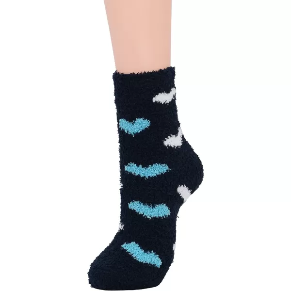 Zando Womens Soft Fuzzy Socks Thick Winter Fluffy Socks Cozy Warm Socks Comfy Slipper Socks Thick Home Sleeping Socks