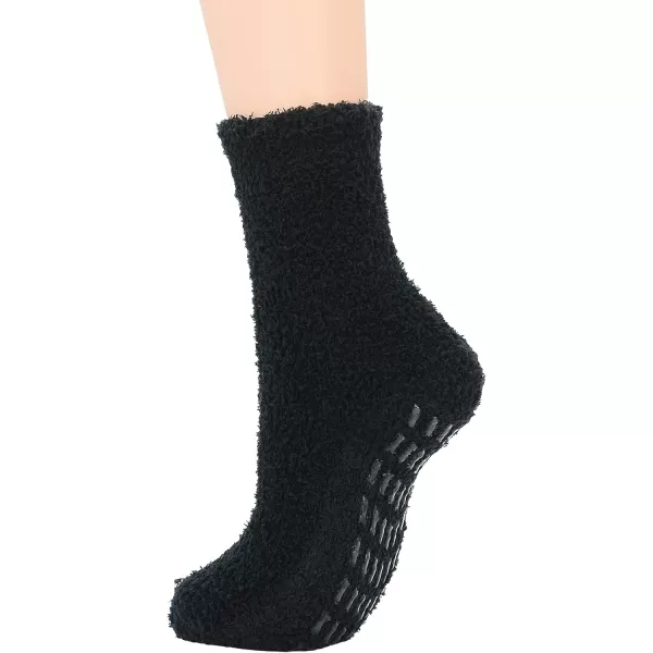 Zando Womens Soft Fuzzy Socks Thick Winter Fluffy Socks Cozy Warm Socks Comfy Slipper Socks Thick Home Sleeping Socks