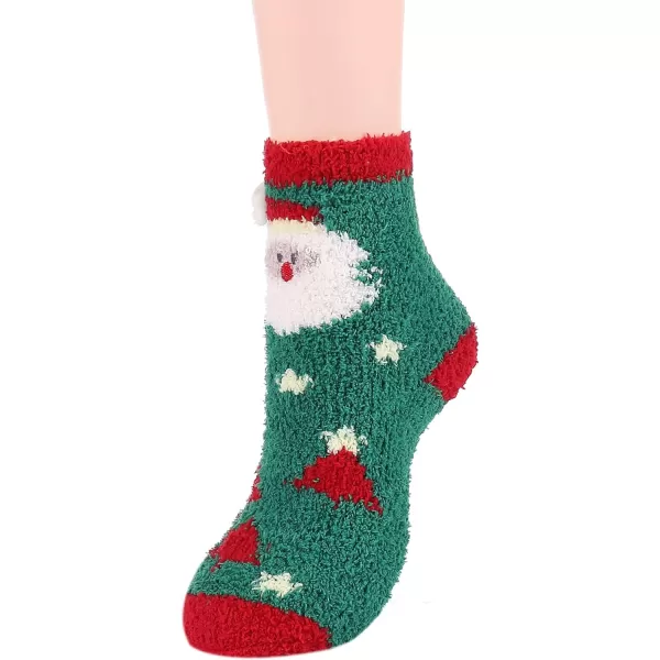 Zando Womens Soft Fuzzy Socks Thick Winter Fluffy Socks Cozy Warm Socks Comfy Slipper Socks Thick Home Sleeping Socks