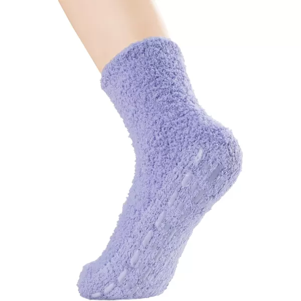 Zando Womens Soft Fuzzy Socks Thick Winter Fluffy Socks Cozy Warm Socks Comfy Slipper Socks Thick Home Sleeping Socks