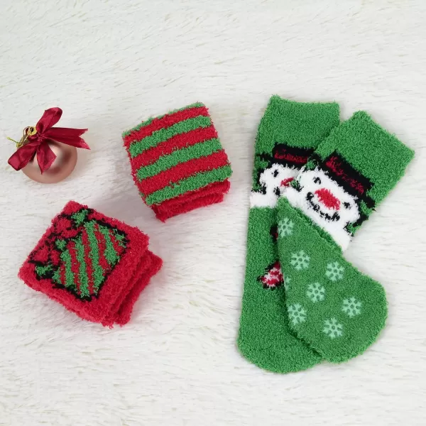 Zando Womens Soft Fuzzy Socks Thick Winter Fluffy Socks Cozy Warm Socks Comfy Slipper Socks Thick Home Sleeping Socks