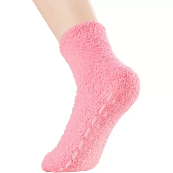 Zando Womens Soft Fuzzy Socks Thick Winter Fluffy Socks Cozy Warm Socks Comfy Slipper Socks Thick Home Sleeping Socks