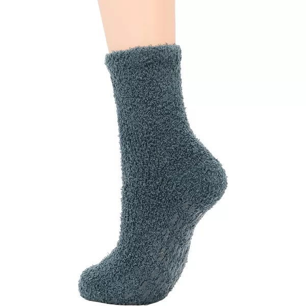 Zando Womens Soft Fuzzy Socks Thick Winter Fluffy Socks Cozy Warm Socks Comfy Slipper Socks Thick Home Sleeping Socks