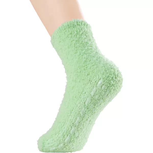 Zando Womens Soft Fuzzy Socks Thick Winter Fluffy Socks Cozy Warm Socks Comfy Slipper Socks Thick Home Sleeping Socks