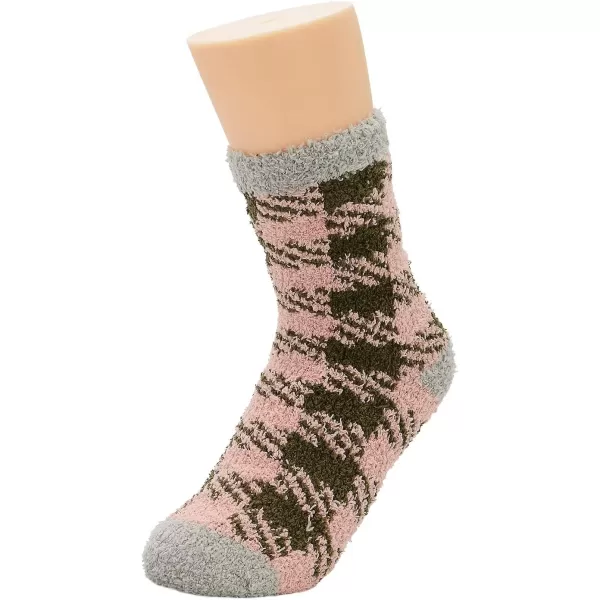 Zando Women Warm Super Soft Plush Slipper Sock Winter Fluffy Microfiber Crew Socks Casual Home Sleeping Fuzzy Cozy Sock