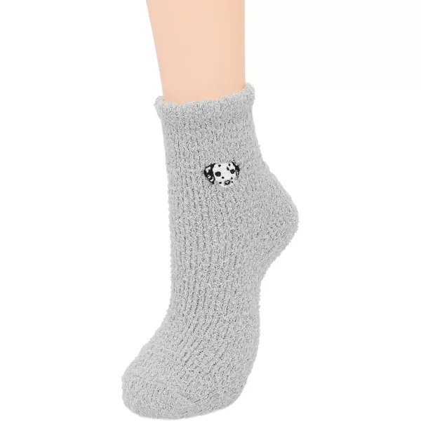 Zando Women Warm Super Soft Plush Slipper Sock Winter Fluffy Microfiber Crew Socks Casual Home Sleeping Fuzzy Cozy Sock