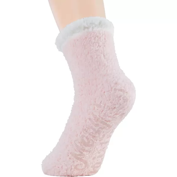 Zando Women Warm Super Soft Plush Slipper Sock Winter Fluffy Microfiber Crew Socks Casual Home Sleeping Fuzzy Cozy Sock