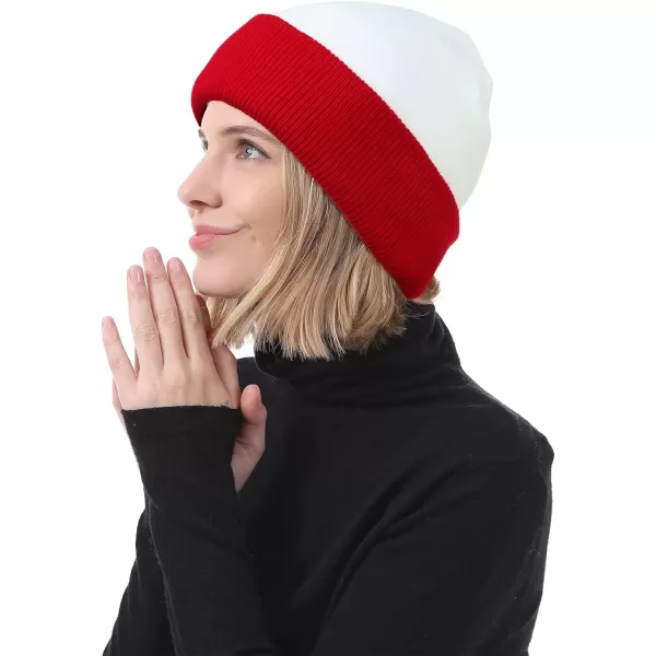 Zando Beanie for Men Women Cuffed Cap Soft Slouchy Beanie Winter Knit Hats Fisherman Beanie Skull Cap Unisex Daliy Beanie