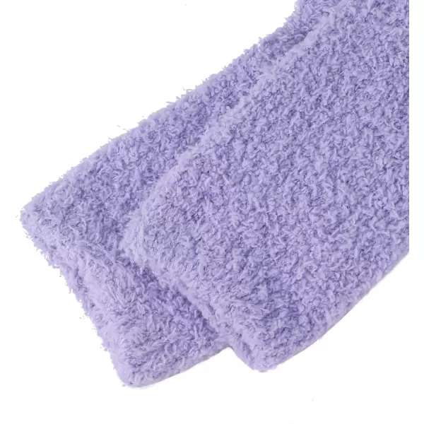 Zando Cozy Fuzzy Socks for Women Non Slip Socks Slipper Socks Fluffy Socks Hospital Socks with Grips for Women Sleep
