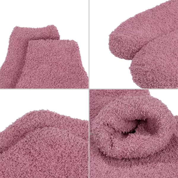 Zando Cozy Fuzzy Socks for Women Non Slip Socks Slipper Socks Fluffy Socks Hospital Socks with Grips for Women Sleep