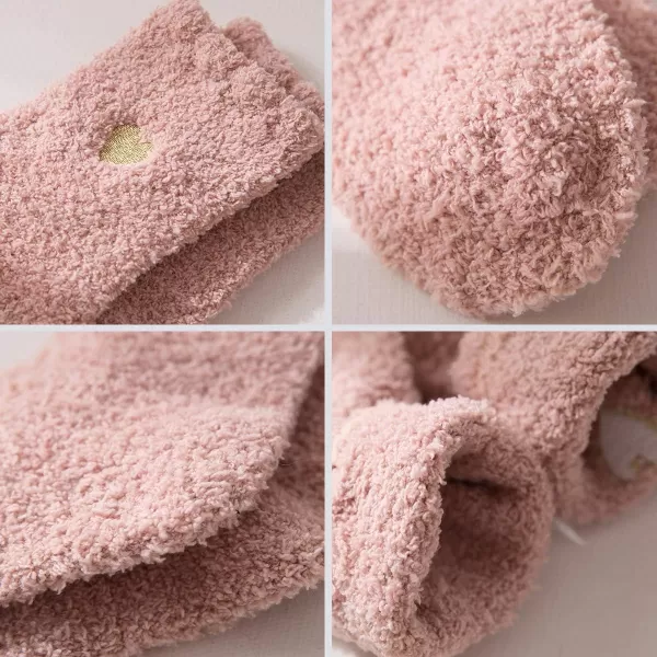 Zando Cozy Fuzzy Socks for Women Non Slip Socks Slipper Socks Fluffy Socks Hospital Socks with Grips for Women Sleep