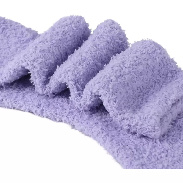 Zando Cozy Fuzzy Socks for Women Non Slip Socks Slipper Socks Fluffy Socks Hospital Socks with Grips for Women Sleep