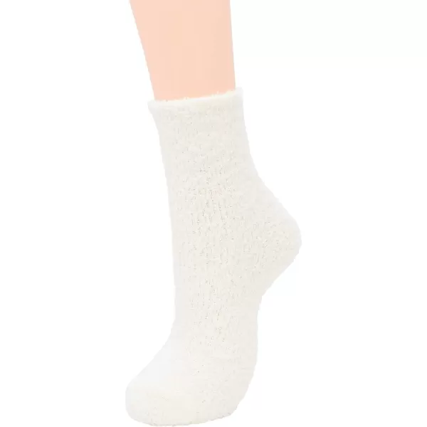 Zando Cozy Fuzzy Socks for Women Non Slip Socks Slipper Socks Fluffy Socks Hospital Socks with Grips for Women Sleep