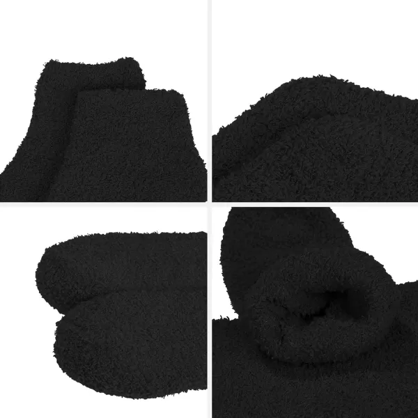 Zando Cozy Fuzzy Socks for Women Non Slip Socks Slipper Socks Fluffy Socks Hospital Socks with Grips for Women Sleep