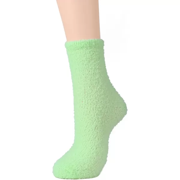 Zando Cozy Fuzzy Socks for Women Non Slip Socks Slipper Socks Fluffy Socks Hospital Socks with Grips for Women Sleep