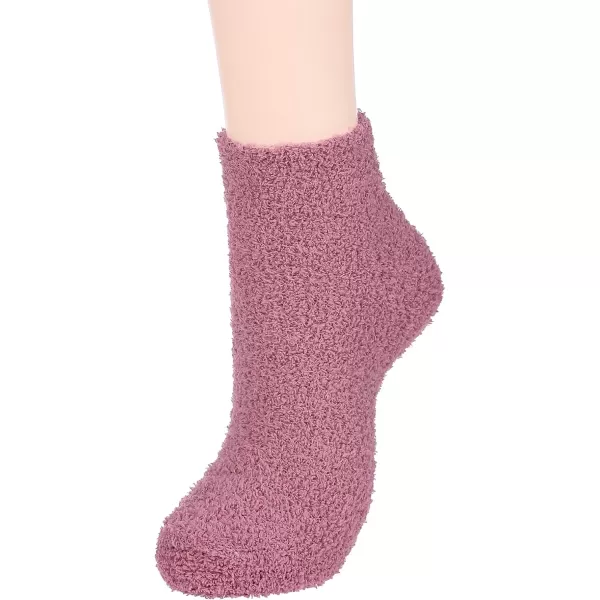 Zando Cozy Fuzzy Socks for Women Non Slip Socks Slipper Socks Fluffy Socks Hospital Socks with Grips for Women Sleep