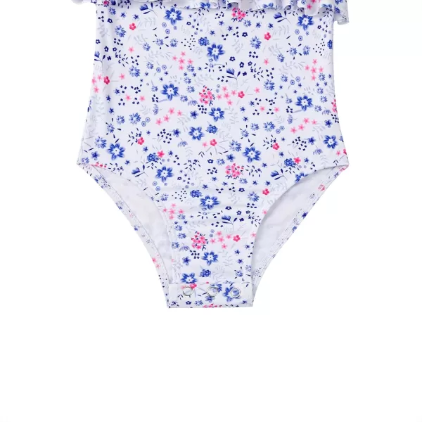 Zando Girls One Piece Bathing Suits Toddler Kids Swimsuits Mermaid Beach Swimwear for Baby Girl 2-8 Years Gifts)