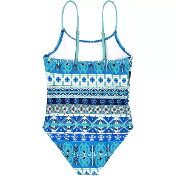 Zando Girls One Piece Bathing Suits Toddler Kids Swimsuits Mermaid Beach Swimwear for Baby Girl 2-8 Years Gifts