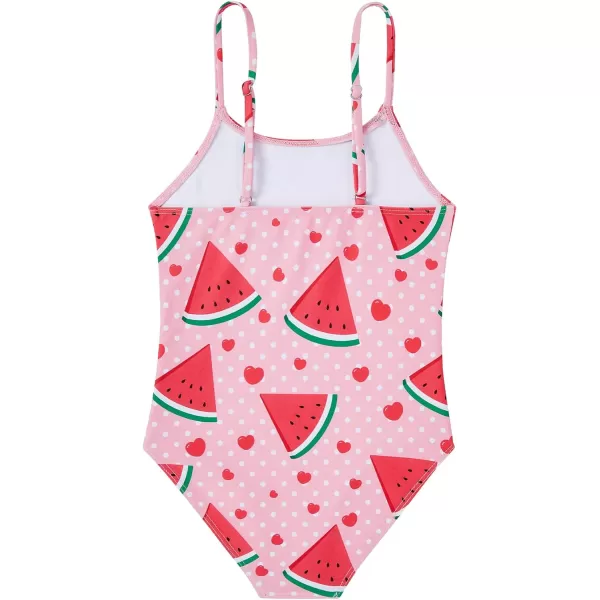 Zando Girls One Piece Bathing Suits Toddler Kids Swimsuits Mermaid Beach Swimwear for Baby Girl 2-8 Years Gifts